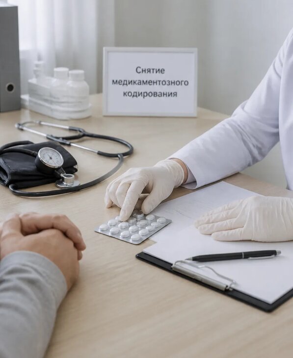 Снятие медикаментозного кодирования в Белебее от 5101 р. | Медзона